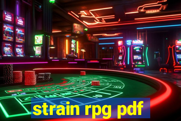 strain rpg pdf